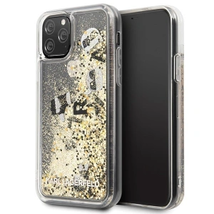 Kup Karl Lagerfeld KLHCN58ROGO iPhone 11 Pro czarno-złoty/black & gold hard case Glitter - KLD127BLKGLD - {ean13} - Sklep Home Screen