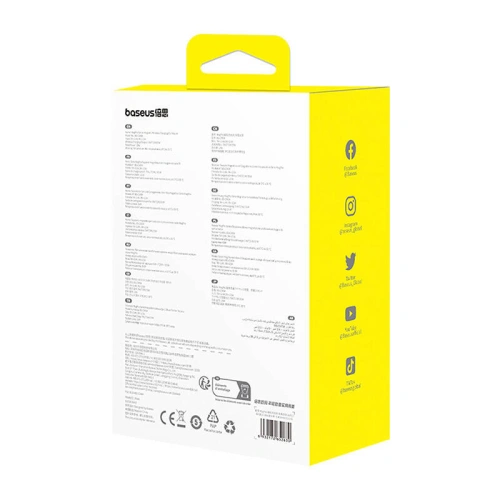 Kup Următorul suport auto pentru grilaj Baseus MagPro cu încărcător inductiv de 15W (negru) - BSU4864 - {ean13} - Sklep Home Screen