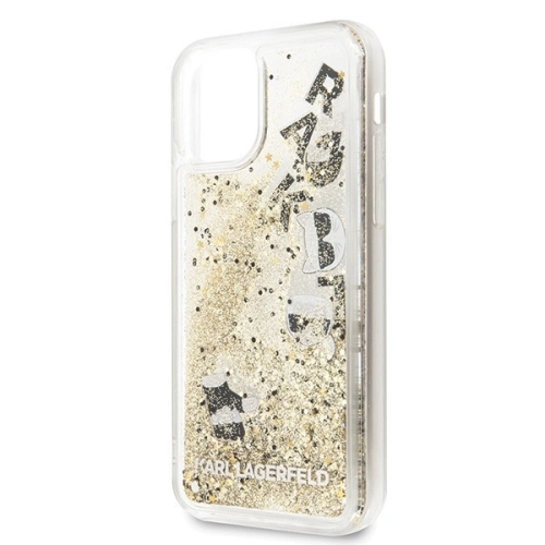 Kup Karl Lagerfeld KLHCN58ROGO iPhone 11 Pro fekete-arany/glitter kemény tok - KLD127BLKGLD - {ean13} - Sklep Home Screen