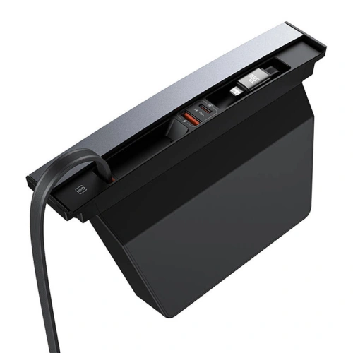 Kup HUB Baseus T-Space USB-C, Lightning 45W kábellel Teslához (fekete) - BSU4865 - {ean13} - Sklep Home Screen