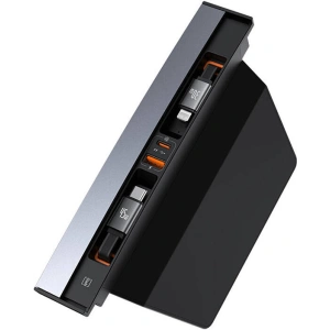Kup HUB Baseus T-Space mit USB-C, Lightning 45W Kabel für Tesla (schwarz) - BSU4865 - {ean13} - Sklep Home Screen