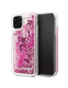 Karl Lagerfeld KLHCN58ROPI iPhone 11 Pro rózsaszín-arany/rosegold kemény tok Csillogás