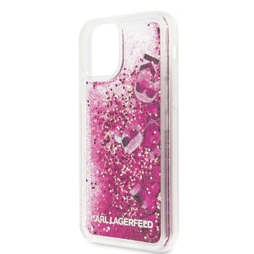 Kup Karl Lagerfeld KLHCN58ROPI iPhone 11 Pro rosegold/rosegold Hartschalenetui Glitter - KLD128PNK - {ean13} - Sklep Home Screen