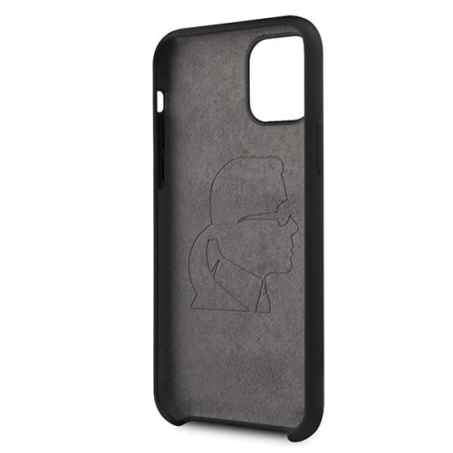 Kup Karl Lagerfeld KLHCN58SLFKBK iPhone 11 Pro Hartschalenetui schwarz/schwarz Silikon Iconic - KLD129BLK - {ean13} - Sklep Home Screen