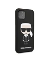Kup Karl Lagerfeld KLHCN58SLFKBK iPhone 11 Pro Hartschalenetui schwarz/schwarz Silikon Iconic - KLD129BLK - {ean13} - Sklep Home Screen
