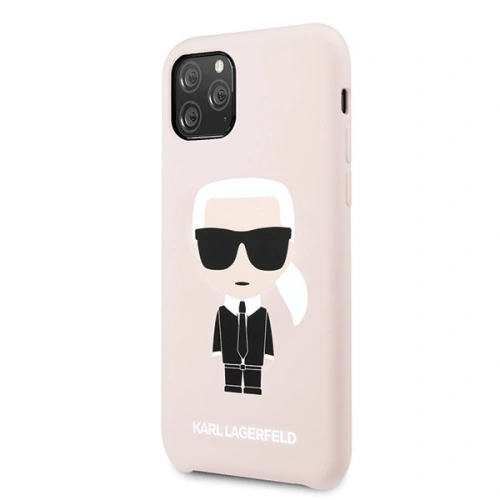 Kup Karl Lagerfeld KLHCN58SLFKPI iPhone 11 Pro hardcase világos rózsaszín/színes szilikon ikonikus - KLD130PNK - {ean13} - Sklep Home Screen