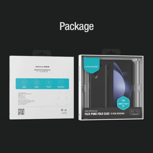 Kup Etui Nillkin Flex Pure Fold Case Samsung Galaxy Z Fold 5 černé - NLK1535 - {ean13} - Sklep Home Screen