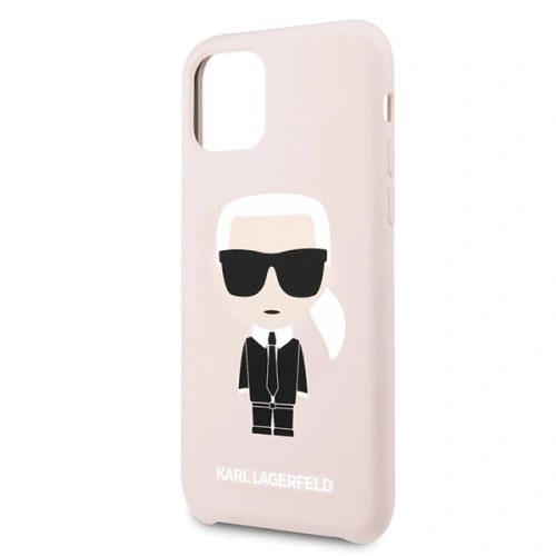 Kup Karl Lagerfeld KLHCN58SLFKPI iPhone 11 Pro hardcase világos rózsaszín/színes szilikon ikonikus - KLD130PNK - {ean13} - Sklep Home Screen