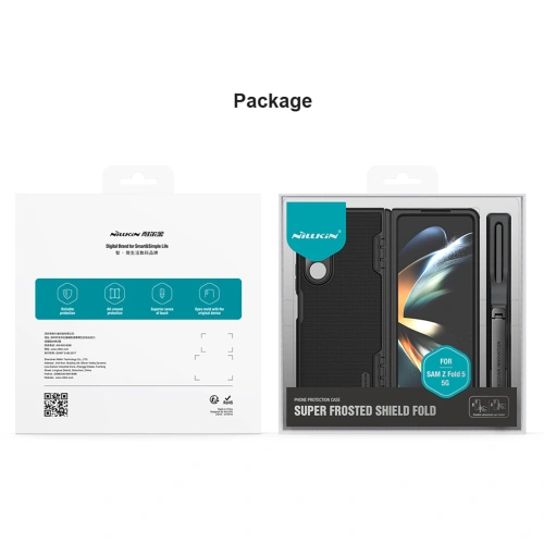 Kup Etui Nillkin Super Frosted Shield Fold Samsung Galaxy Z Fold 5 černé - NLK1536 - {ean13} - Sklep Home Screen