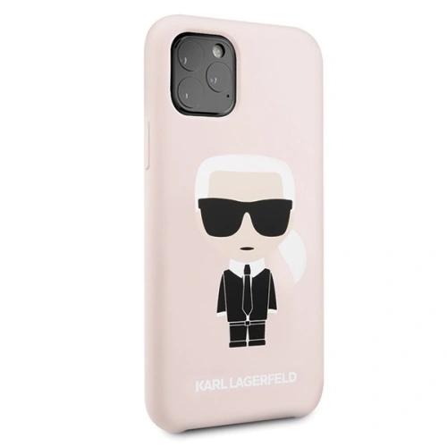 Kup Karl Lagerfeld KLHCN58SLFKPI iPhone 11 Pro hardcase világos rózsaszín/színes szilikon ikonikus - KLD130PNK - {ean13} - Sklep Home Screen