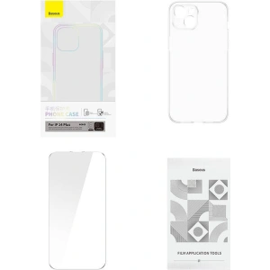 Kup Etui + sticlă securizată Baseus Crystal Series MagSafe Apple iPhone 14 Plus - BSU4869 - {ean13} - Sklep Home Screen