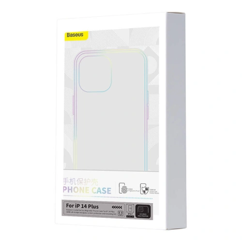 Kup Etui + sticlă securizată Baseus Crystal Series MagSafe Apple iPhone 14 Plus - BSU4869 - {ean13} - Sklep Home Screen