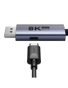 Kup Adapter Baseus BS-OH176 USB-C / DisplayPort 8K 60Hz 1.5m czarny - BSU4872 - {ean13} - Sklep Home Screen