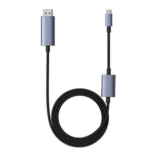 Kup Adapter Baseus BS-OH176 USB-C / DisplayPort 8K 60Hz 1.5m czarny - BSU4872 - {ean13} - Sklep Home Screen