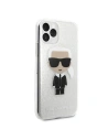Kup Karl Lagerfeld KLHCN58TPUTRIKSL iPhone 11 Pro ezüst/silver Glitter Ikonik Karl - KLD132SLV - {ean13} - Sklep Home Screen