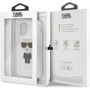 Kup Karl Lagerfeld KLHCN58TPUTRIKSL iPhone 11 Pro srebrny/silver Glitter Ikonik Karl - KLD132SLV - {ean13} - Sklep Home Screen