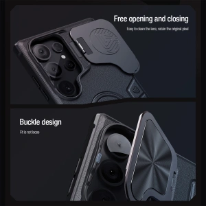 Buy Nillkin CamShield Armor Prop Case Samsung Galaxy S24 Ultra black - NLK1537 - {ean13} - Home Screen Store Europe