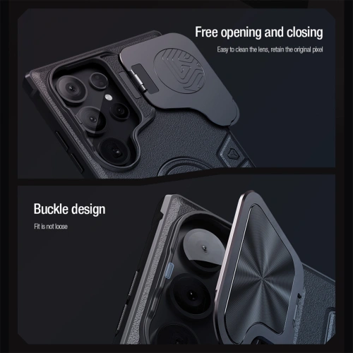 Kup Case Nillkin CamShield Armor Prop Case Samsung Galaxy S24 Ultra schwarz - NLK1537 - {ean13} - Sklep Home Screen