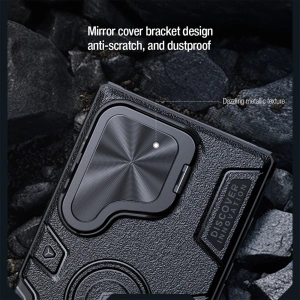 Kup Etui Nillkin CamShield Armor Prop Case Samsung Galaxy S24 Ultra fekete - NLK1537 - {ean13} - Sklep Home Screen