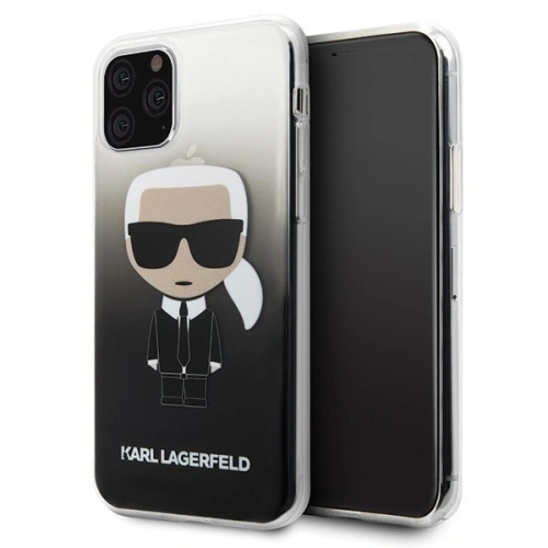 Kup Karl Lagerfeld KLHCN58TRDFKBK iPhone 11 Pro černý/black Gradient Ikonik Karl - KLD133BLK - {ean13} - Sklep Home Screen