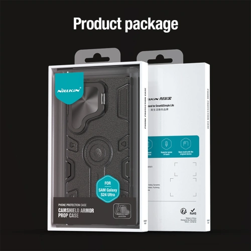 Buy Nillkin CamShield Armor Prop Case Samsung Galaxy S24 Ultra black - NLK1537 - {ean13} - Home Screen Store Europe