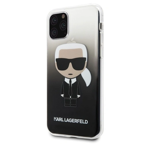 Kup Karl Lagerfeld KLHCN58TRDFKBK iPhone 11 Pro černý/black Gradient Ikonik Karl - KLD133BLK - {ean13} - Sklep Home Screen