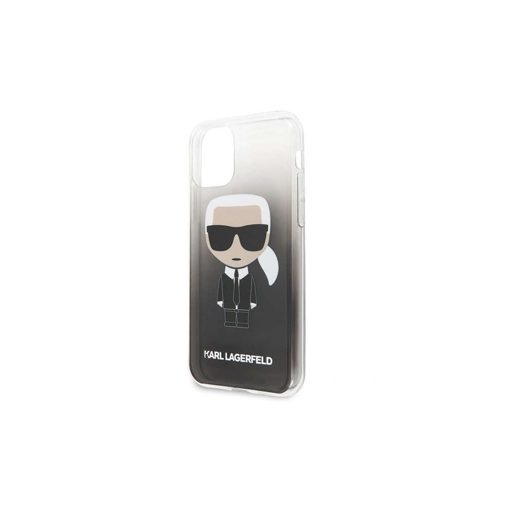 Karl Lagerfeld KLHCN58TRDFKBK iPhone 11 Pro czarny/black Gradient Ikonik Karl