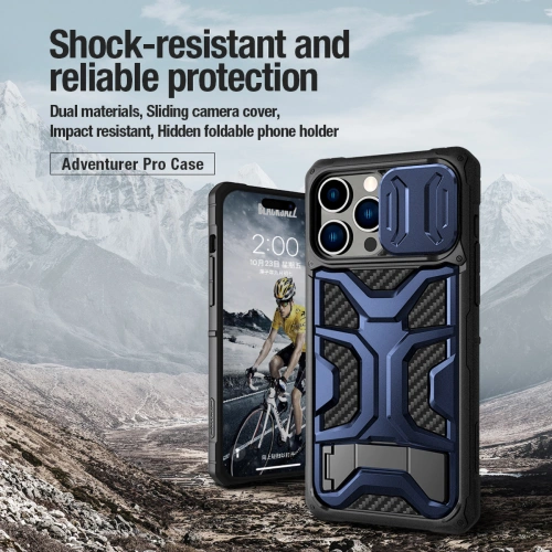 Kup Etui Nillkin Adventurer Pro Case Apple iPhone 14 Pro Max černé - NLK1539 - {ean13} - Sklep Home Screen