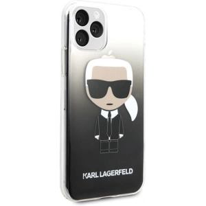 Kup Karl Lagerfeld KLHCN58TRDFKBK iPhone 11 Pro czarny/black Gradient Ikonik Karl - KLD133BLK - {ean13} - Sklep Home Screen