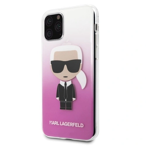 Kup Karl Lagerfeld KLHCN58TRDFKPI iPhone 11 Pro różowy/pink Gradient Ikonik Karl - KLD134PNK - {ean13} - Sklep Home Screen
