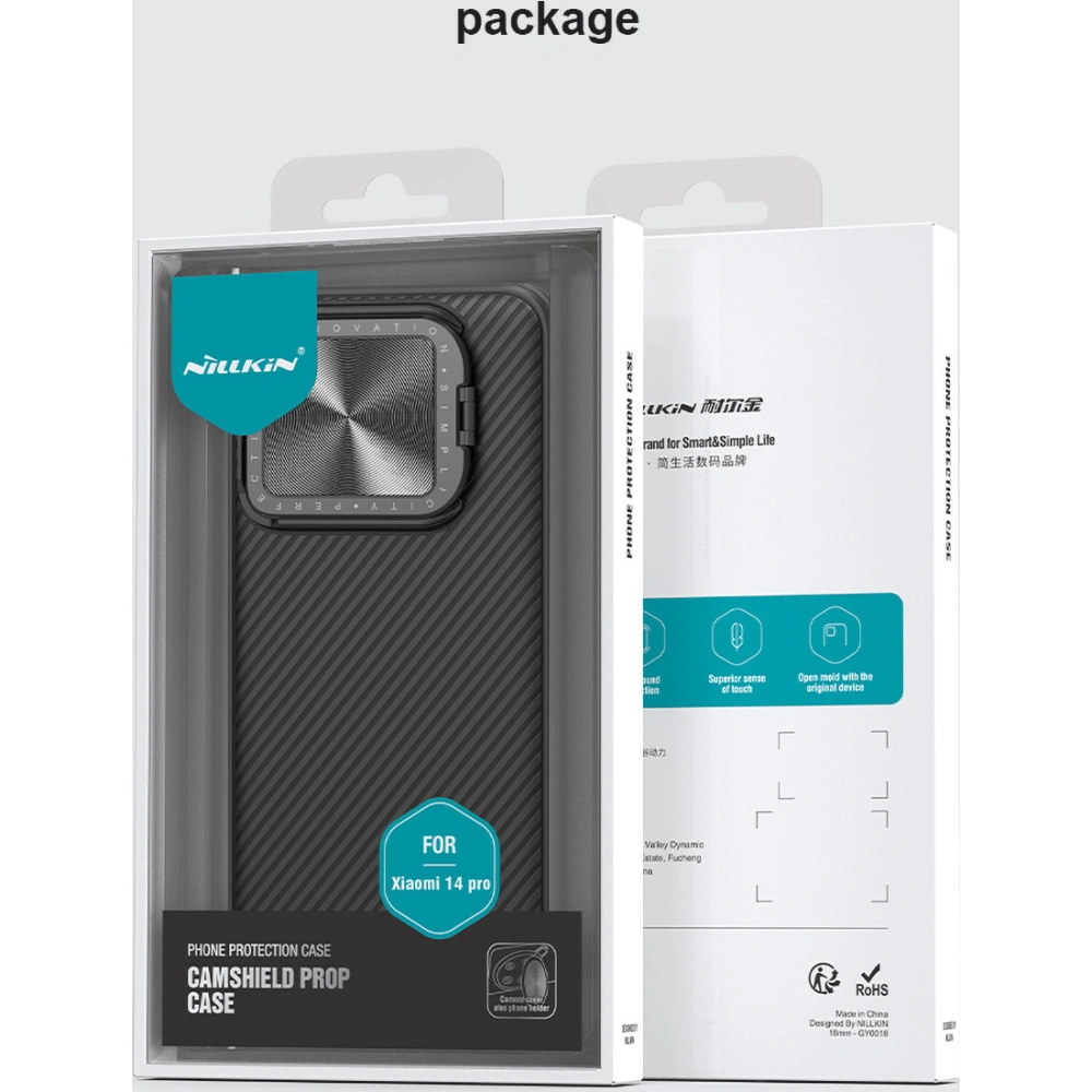 Etui Nillkin CamShield Prop Magnetic Case Xiaomi 14 Pro czarne