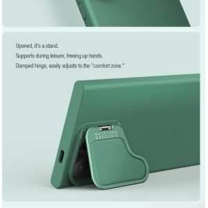 Kup Etui Nillkin CamShield Silky Prop Silicone Case Samsung Galaxy S24 Ultra czarne - NLK1544 - {ean13} - Sklep Home Screen