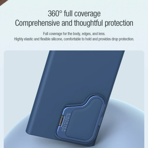 Buy Nillkin CamShield Silky Prop Silicone Case Samsung Galaxy S24 Ultra black - NLK1544 - {ean13} - Home Screen Store Europe