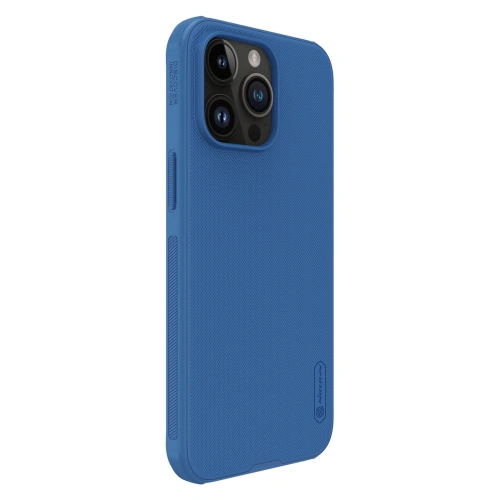 Kup Etui Nillkin Super Frosted Shield Pro Magnetic Case Apple iPhone 15 Pro Max kék - NLK1545 - {ean13} - Sklep Home Screen