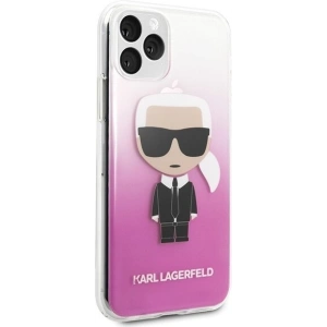 Karl Lagerfeld KLHCN58TRDFKPI iPhone 11 Pro różowy/pink Gradient Ikonik Karl