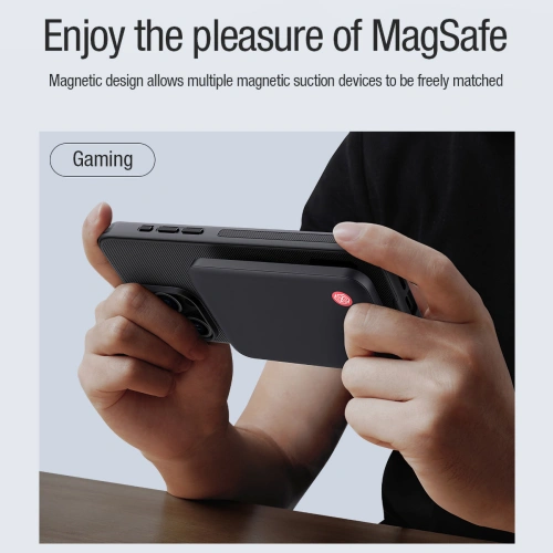 Kup Etui Nillkin Super Frosted Shield Pro Magnetic Case Apple iPhone 15 Pro Max kék - NLK1545 - {ean13} - Sklep Home Screen
