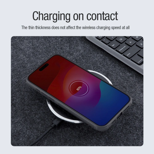 Kup Etui Nillkin Super Frosted Shield Pro Magnetic Case Apple iPhone 15 Pro Max kék - NLK1545 - {ean13} - Sklep Home Screen