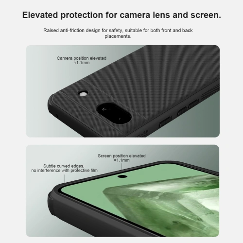 Buy Nillkin Super Frosted Shield Pro Magnetic Case Google Pixel 8A black - NLK1546 - {ean13} - Home Screen Store Europe