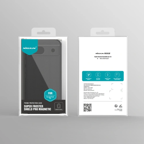 Buy Nillkin Super Frosted Shield Pro Magnetic Case Google Pixel 8A black - NLK1546 - {ean13} - Home Screen Store Europe
