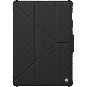 Kup Etui Nillkin Bumper Leather Case Pro Samsung Galaxy Tab S9 FE+ Plus czarne - NLK1549 - {ean13} - Sklep Home Screen