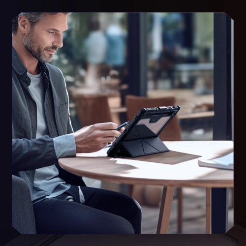 Kup Etui Nillkin Bumper Leather Case Pro Samsung Galaxy Tab S9 fekete - NLK1550 - {ean13} - Sklep Home Screen