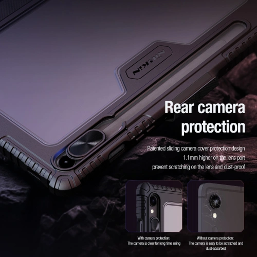 Kup Etui Nillkin Bumper Leather Case Pro Samsung Galaxy Tab S9 fekete - NLK1550 - {ean13} - Sklep Home Screen