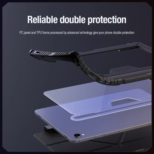 Kup Etui Nillkin Bumper Leather Case Pro Samsung Galaxy Tab S9 fekete - NLK1550 - {ean13} - Sklep Home Screen