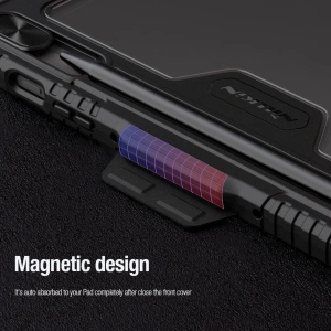 Kup Etui Nillkin Bumper Leather Case Pro Samsung Galaxy Tab S9 fekete - NLK1550 - {ean13} - Sklep Home Screen