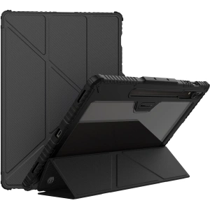 Kup Etui Nillkin Bumper Leather Case Pro Samsung Galaxy Tab S9+ Plus / S10+ Plus czarne - NLK1551 - {ean13} - Sklep Home Screen