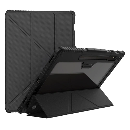 Kup Etui Nillkin Bumper Leather Case Pro Samsung Galaxy Tab S9+ Plus černé - NLK1551 - {ean13} - Sklep Home Screen