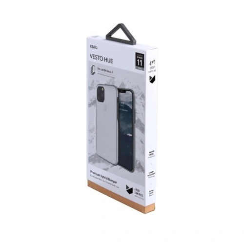 Kup Etui UNIQ Vesto Hue Apple iPhone 11 Pro ezüst/silver - UNIQ120SILVER - {ean13} - Sklep Home Screen