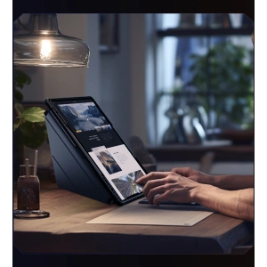 Kup Etui Nillkin Bumper Leather Case Pro Samsung Galaxy Tab S9+ Plus černé - NLK1551 - {ean13} - Sklep Home Screen