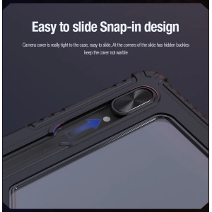 Kup Etui Nillkin Bumper Leather Case Pro Samsung Galaxy Tab S9+ Plus / S10+ Plus czarne - NLK1551 - {ean13} - Sklep Home Screen