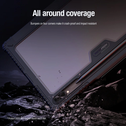 Kup Etui Nillkin Bumper Leather Case Pro Samsung Galaxy Tab S9+ Plus černé - NLK1551 - {ean13} - Sklep Home Screen